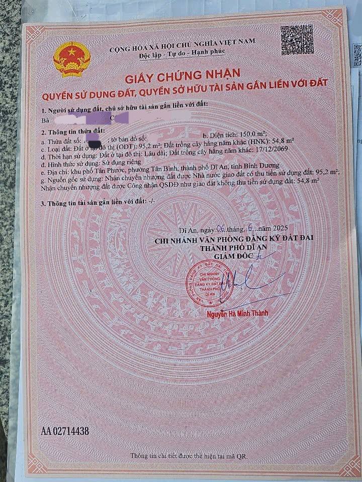 FrontHouse Tân Đông Hiệp, Dĩ An 150m² giá 4.85 tỷ - Mặt tiền kinh doanh đắc địa!