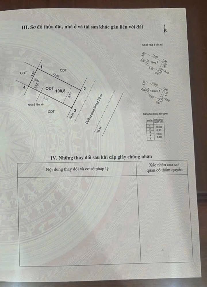 Căn liền kề Vũ Tuân, Việt Trì 108.8m² giá 16 tỷ - Sổ đỏ lâu dài, vị trí đắc địa!