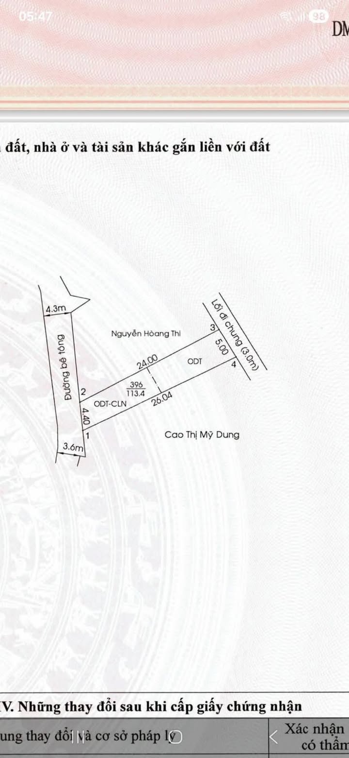 Đất nền Hiệp An, Thủ Dầu Một 125m² chỉ 1.85 tỷ - Đầu tư sinh lời ngay!