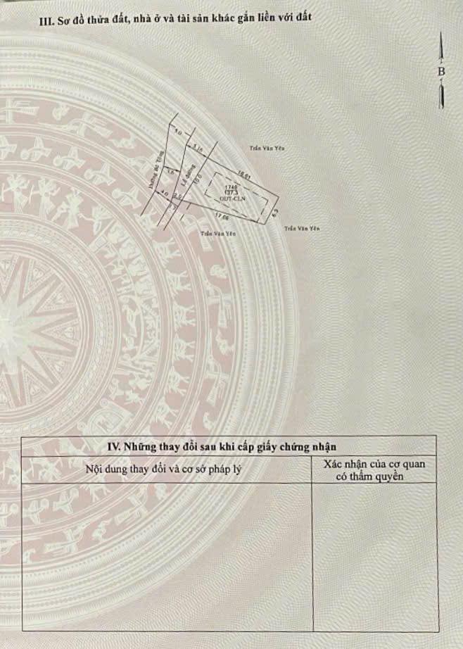 Đất nền Phú Lợi 137m² giá chỉ 1.85 tỷ - Đầu tư sinh lời ngay!