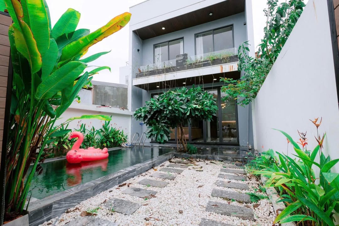 Cho thuê Villa Hồ Bơi 4PN mặt tiền Hòa Hải 180m² - Không gian sống lý tưởng!