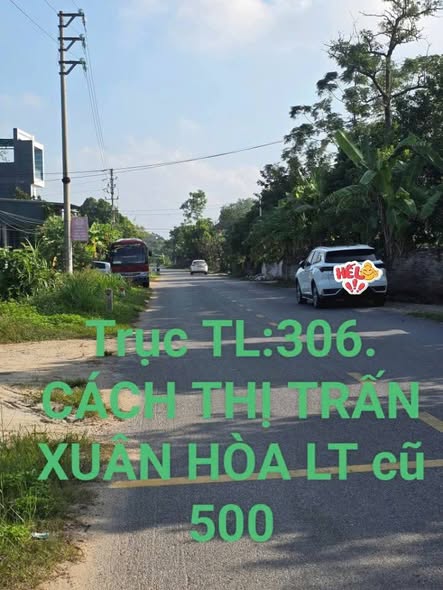 Lô đất + Nhà 2 tầng mới xây thô tại Tỉnh Lộ 306, xã Sông Lô, Vĩnh Phúc - Giá chỉ 2 tỷ!