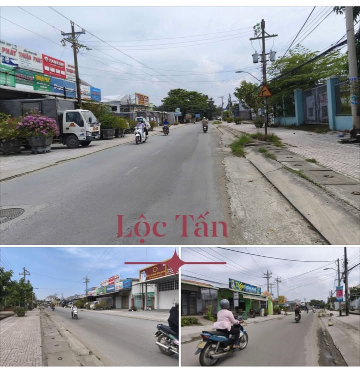 Đất thổ cư 300m² mặt tiền đường Hùng Vương, Trà Vinh - Giá chỉ 4 tỷ!