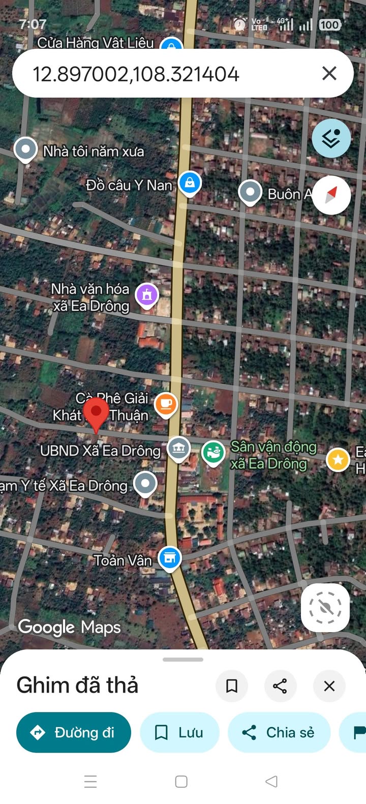 Đất nền liền kề Ea Drông 220m² giá 360 triệu - Vị trí đẹp, tiện lợi!