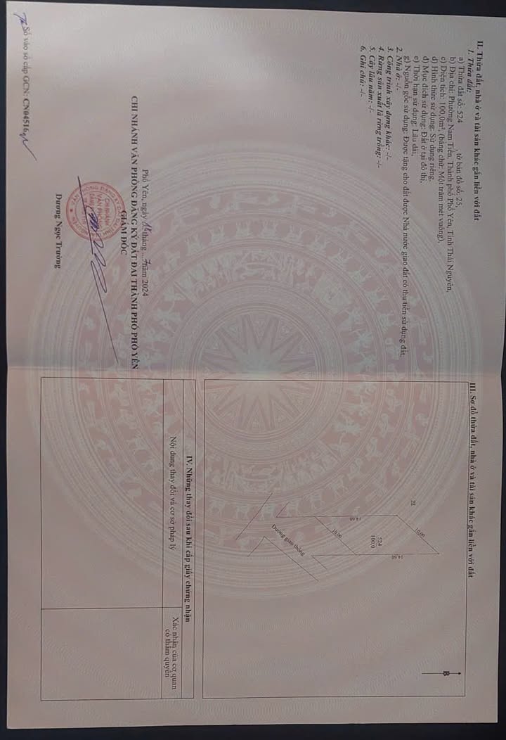 Đất nền đẹp tại phường Nam Tiến, TP. Phổ Yên 450m² giá 1.4 tỷ - Cơ hội đầu tư lý tưởng!