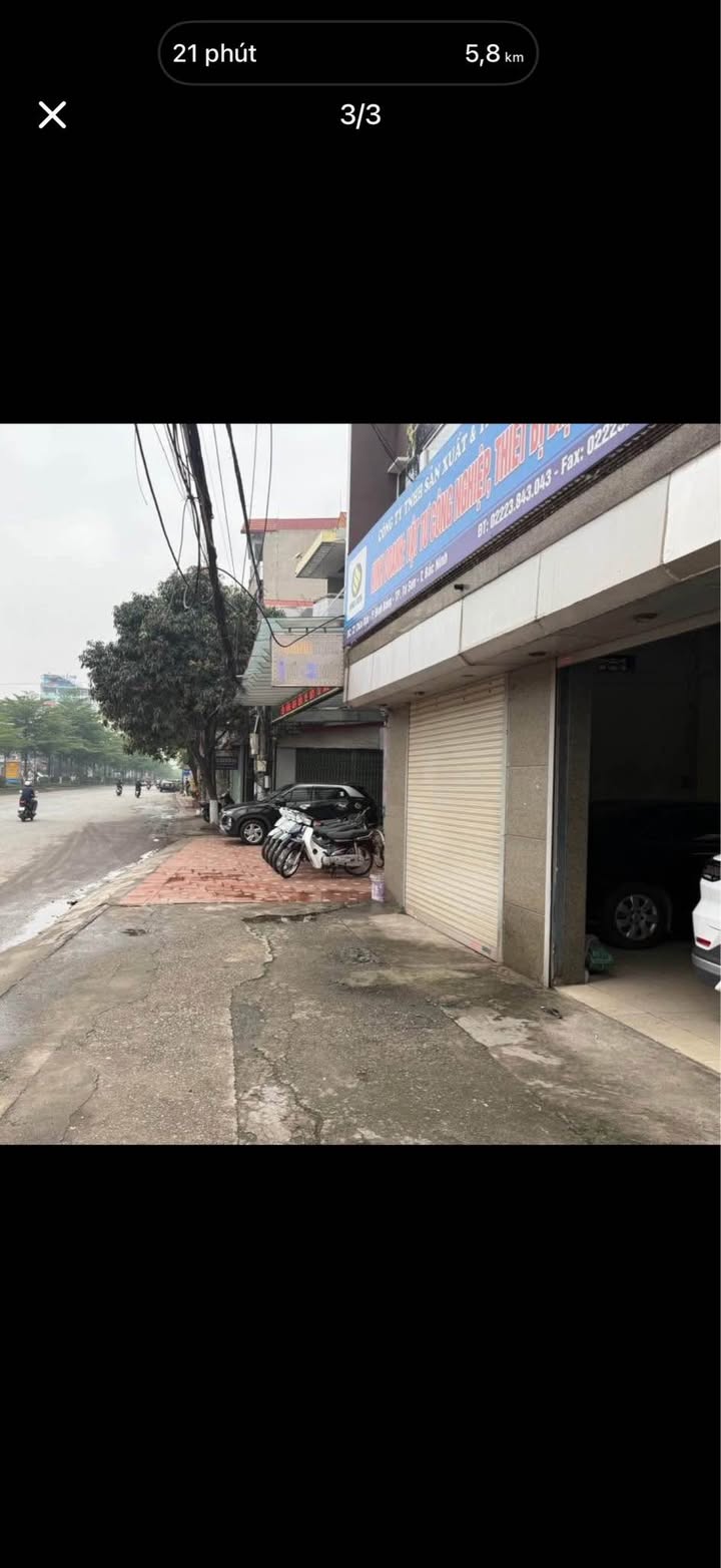 Bán Nhà Mặt Phố Chùa Dận - Từ Sơn 153m² giá 17.595 tỷ - Vị trí đắc địa, tiềm năng tăng giá cao!