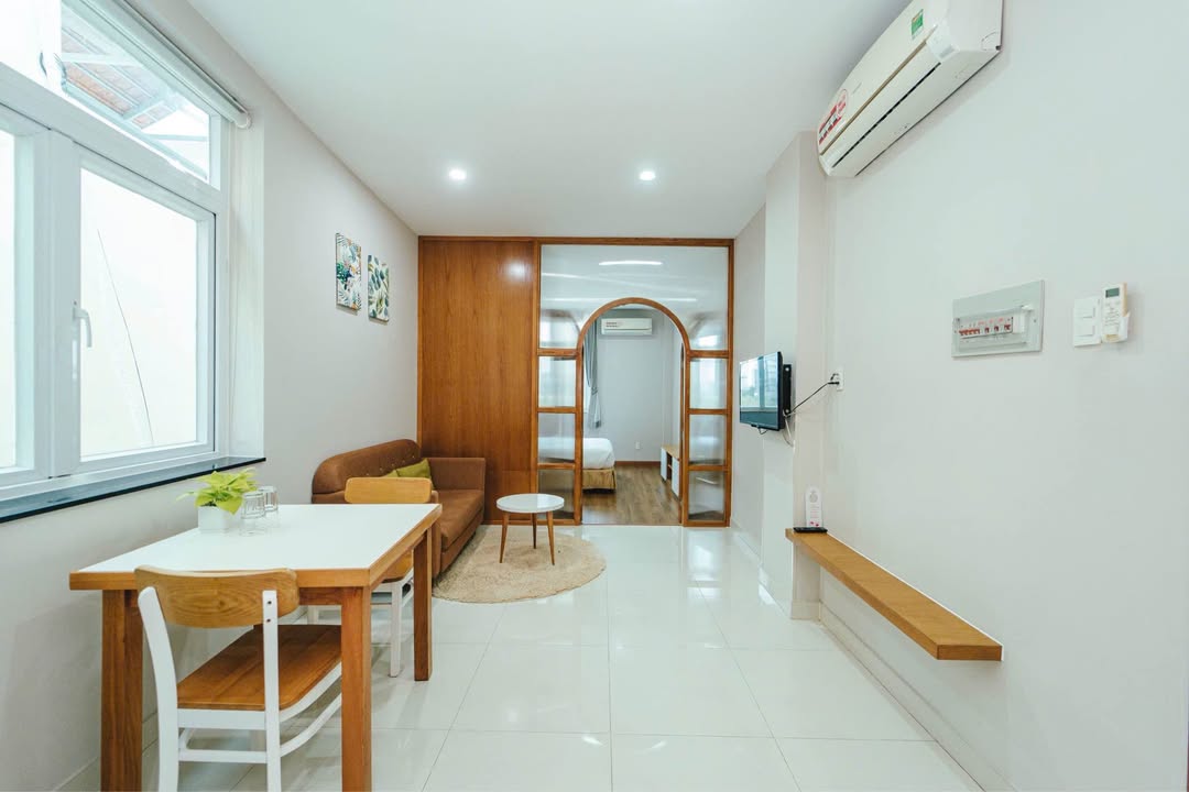 Căn hộ 1 phòng ngủ cho thuê tại Trường Sa, Bình Thạnh - Giá 15.5 triệu, sẵn sàng vào ở!