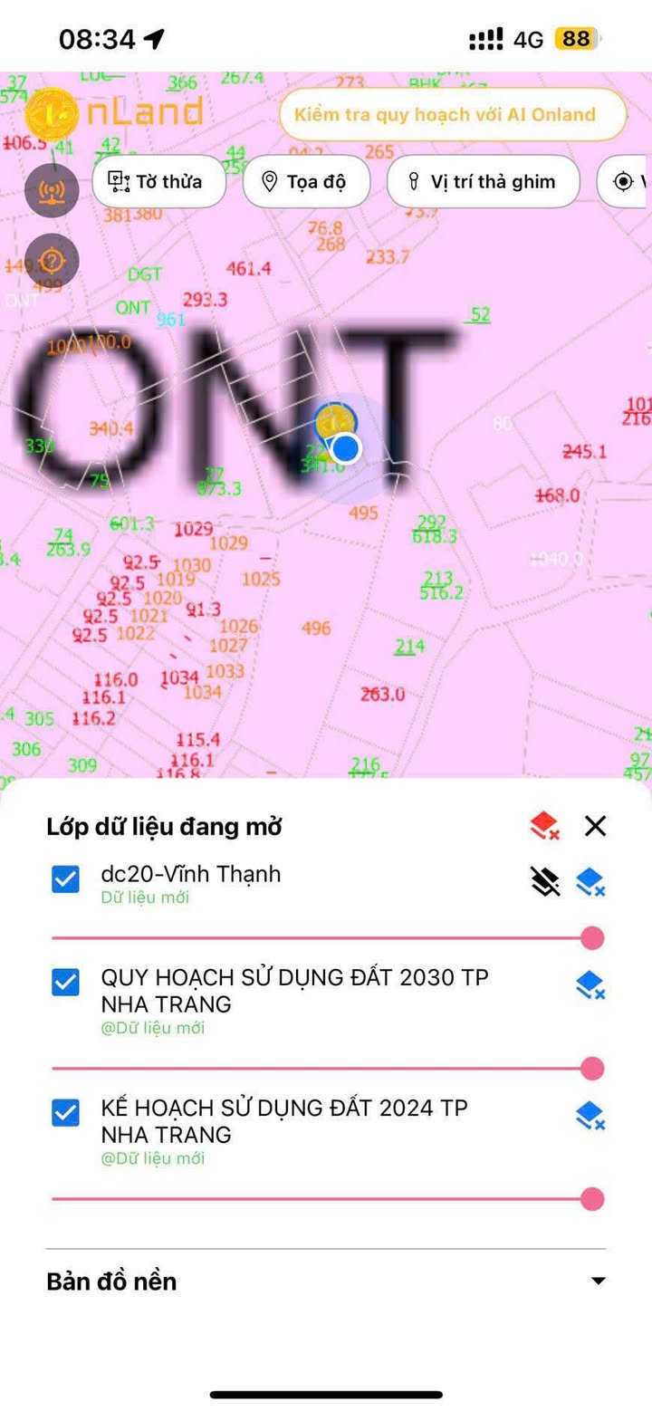 Đất Vĩnh Thạnh, Nha Trang 126.4m² giá 2.55 tỷ - Đường vào thuận tiện!