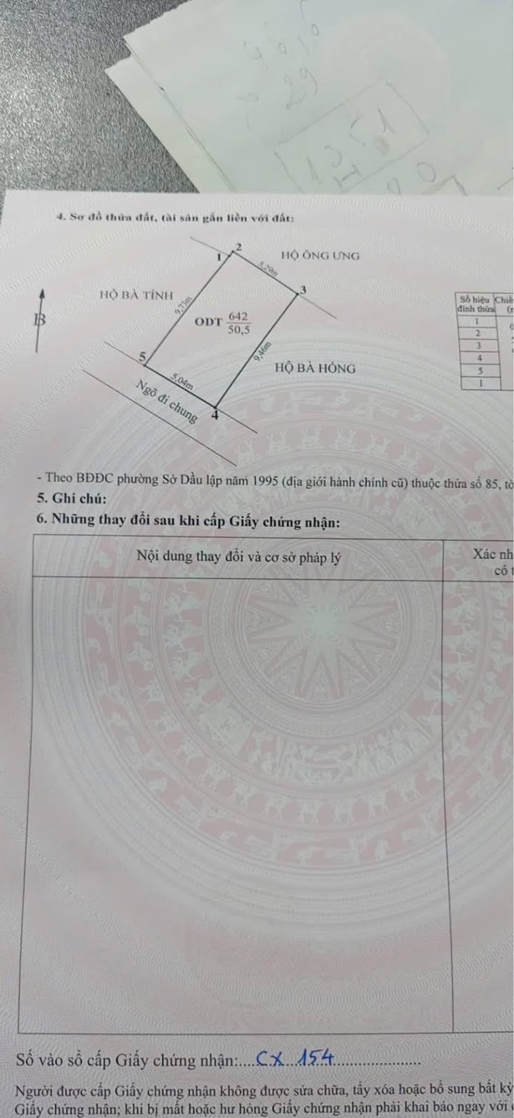 Đất nền đường Hà Nội, quận Hồng Bàng, Hải Phòng 51m² giá 1.8 tỷ - Cơ hội đầu tư tuyệt vời!