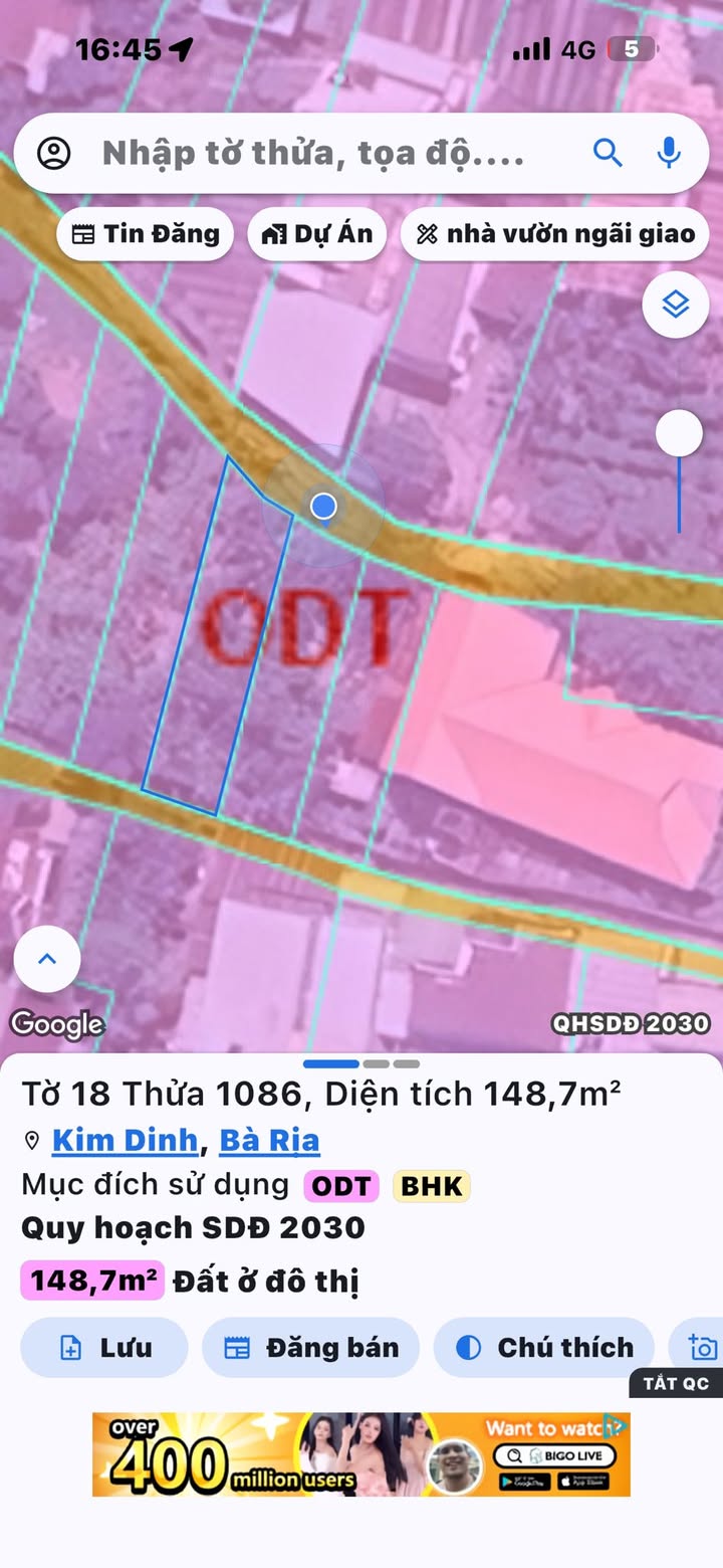 Nhà phố Kim Dinh 150m² giá 1.6 tỷ - Sẵn sàng vào ở ngay!