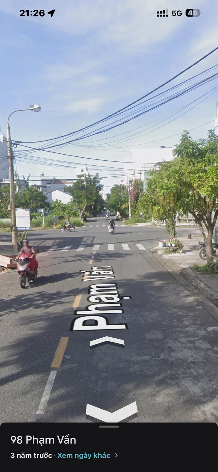 Đất góc 190m² đường Nguyễn Đức An, quận Sơn Trà, giá 35 tỷ - Cơ hội đầu tư sinh lời cao!