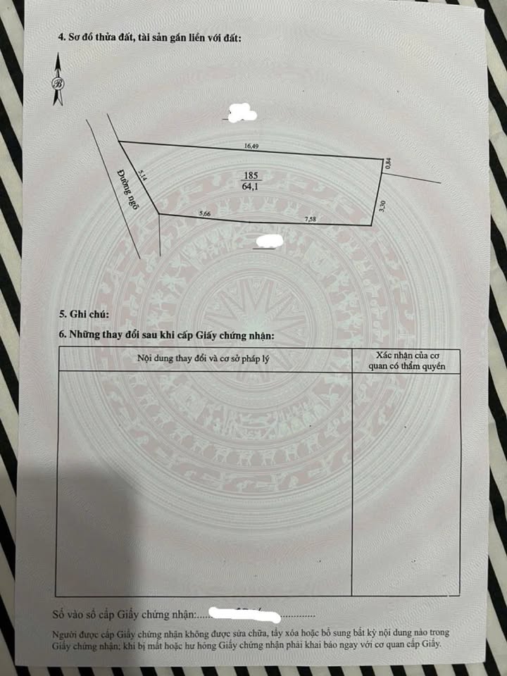 Đất nền phường Đông Kinh 64,1m² - Vị trí đắc địa, giá hợp lý chỉ 1 tỷ!