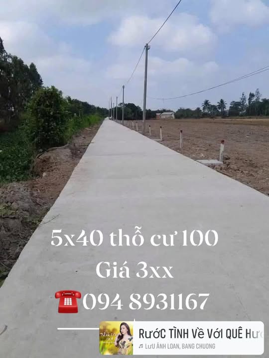 Đất nền Thạnh Lộc, Châu Thành, Kiên Giang 200m² giá 300 triệu - Cơ hội đầu tư tuyệt vời!