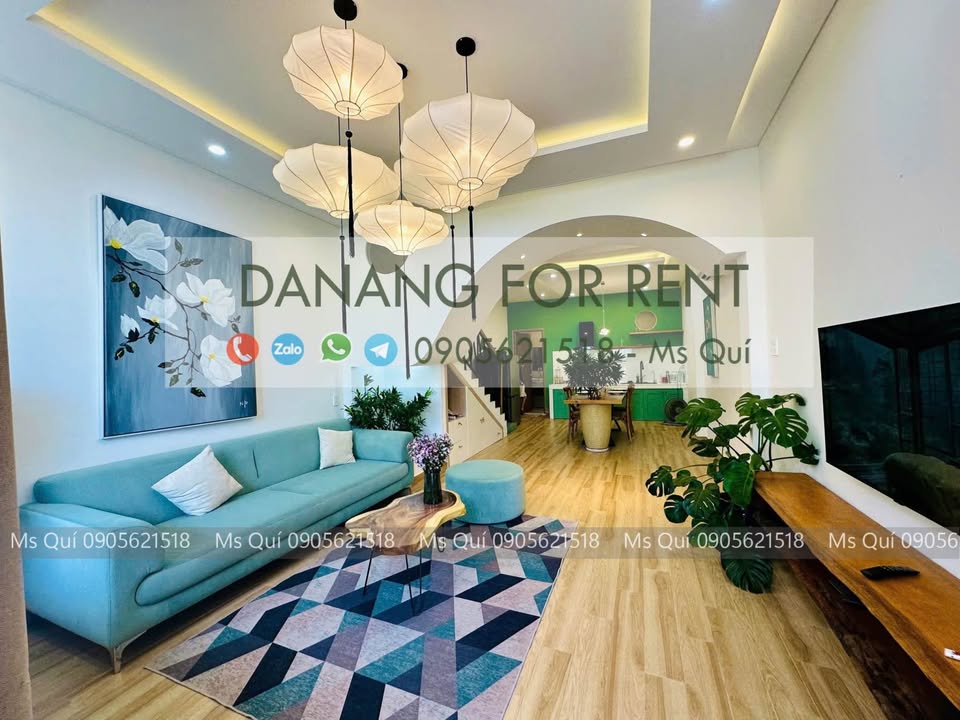 Nhà cho thuê 2 phòng ngủ tại bãi biển Mỹ Khê - Đà Nẵng chỉ 23 triệu/tháng!
