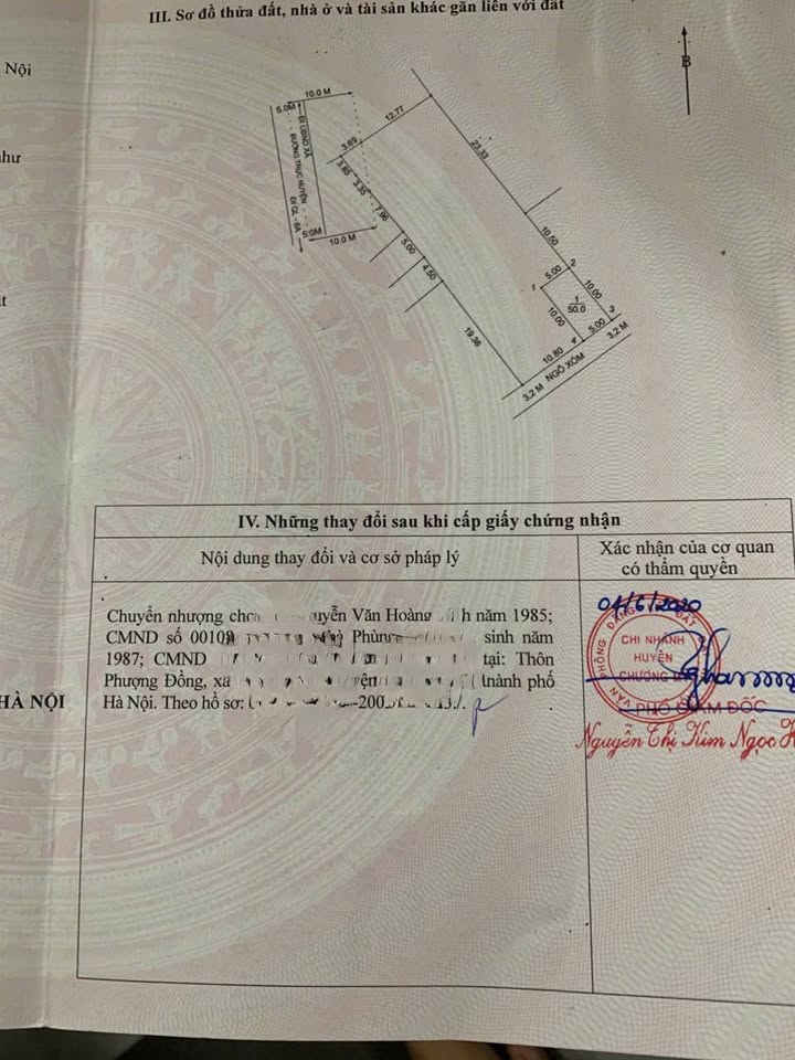 Đất nền Phụng Châu, Chương Mỹ 50m² - Sổ đỏ chính chủ, ô tô đỗ cửa!