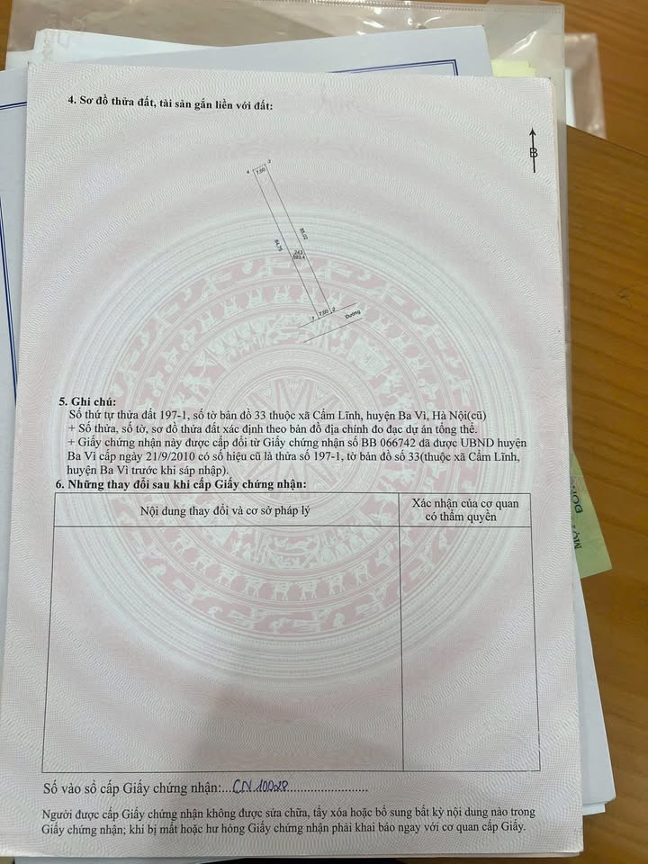 Đất nền thôn Tân Thành, Ba Vì 593m² giá chỉ 2 tỷ - Đầu tư sinh lời