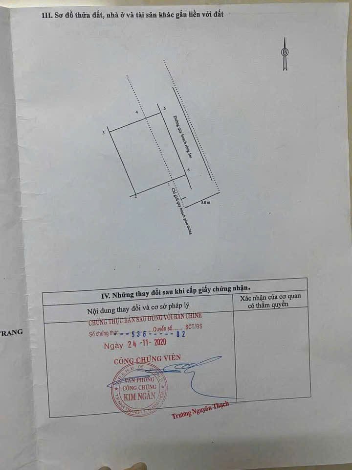 Đất hẻm Lê Hồng Phong, Nha Trang 54.6m² giá 2.2 tỷ - Vị trí đẹp, an ninh tốt!