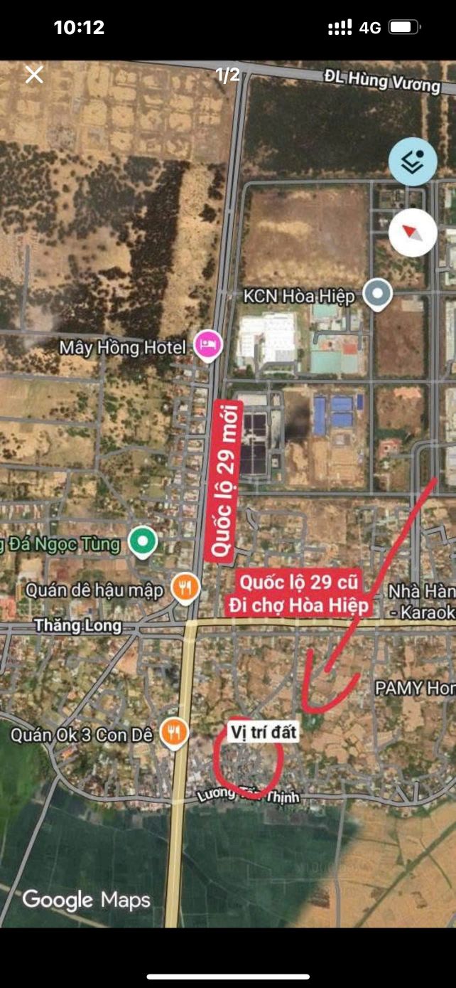 Đất nền Hòa Hiệp Đông, Đông Hòa 102m² giá 485 triệu - Tiềm năng phát triển mạnh mẽ!