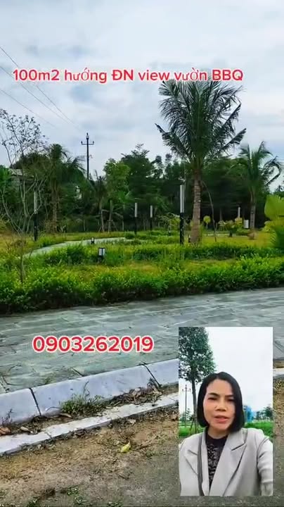 Đất nền Centreville Lương Sơn 100m² - Hướng Đông, view vườn BBQ thoáng mát!