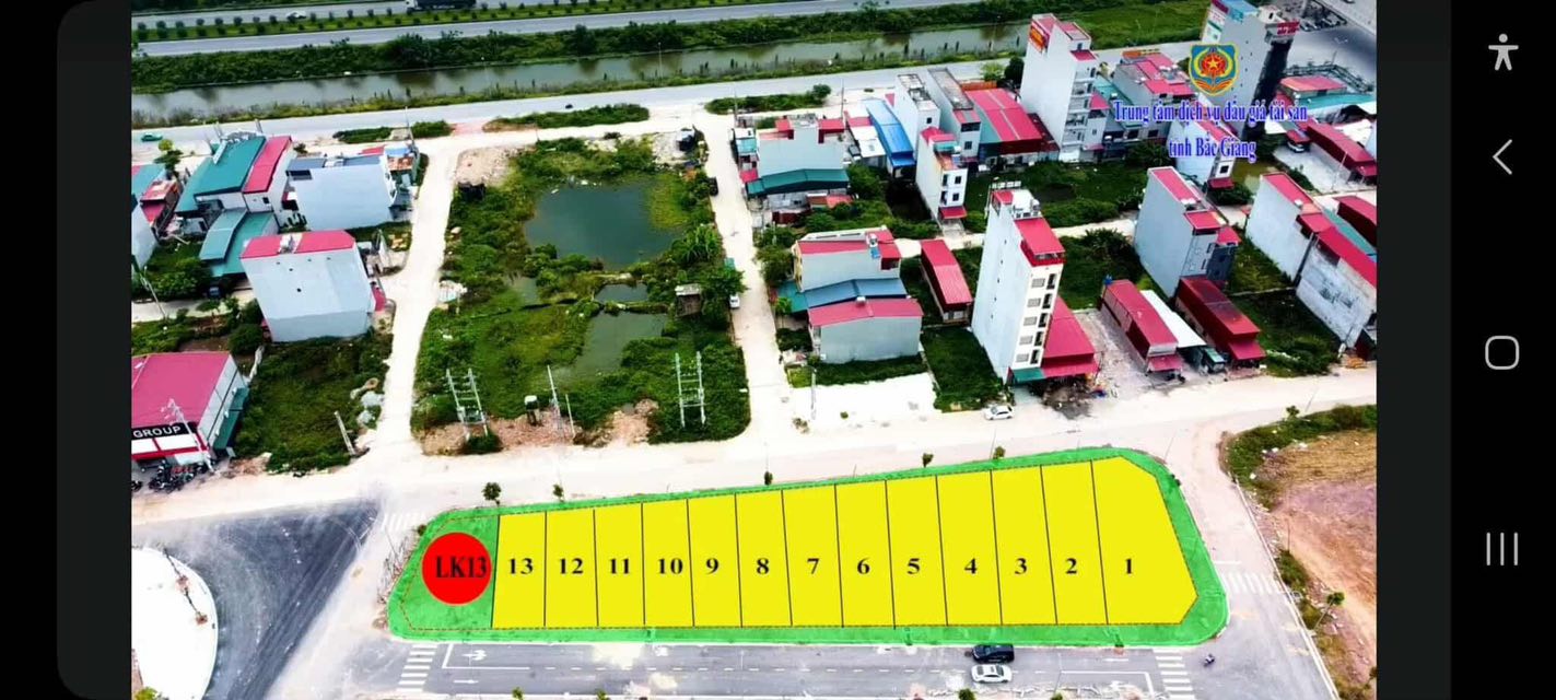 Lô đất đấu giá Ninh Khánh, Việt Yên 94m² - Khu vực kinh doanh sầm uất!