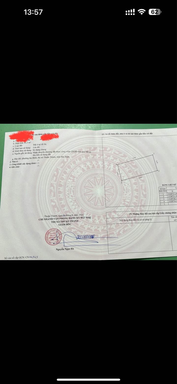 Đất nền An Bình, Thuận Thành 81m² giá thỏa thuận - Vị trí sầm uất ngay KCN!