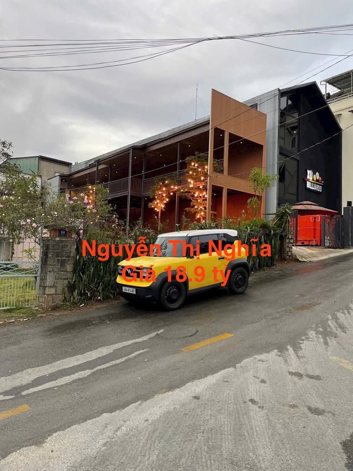 Bán gấp nhà mặt tiền kinh doanh Nguyễn Thị Nghĩa, Đà Lạt 139m² giá 18.9 tỷ - Thích hợp mọi lĩnh vực