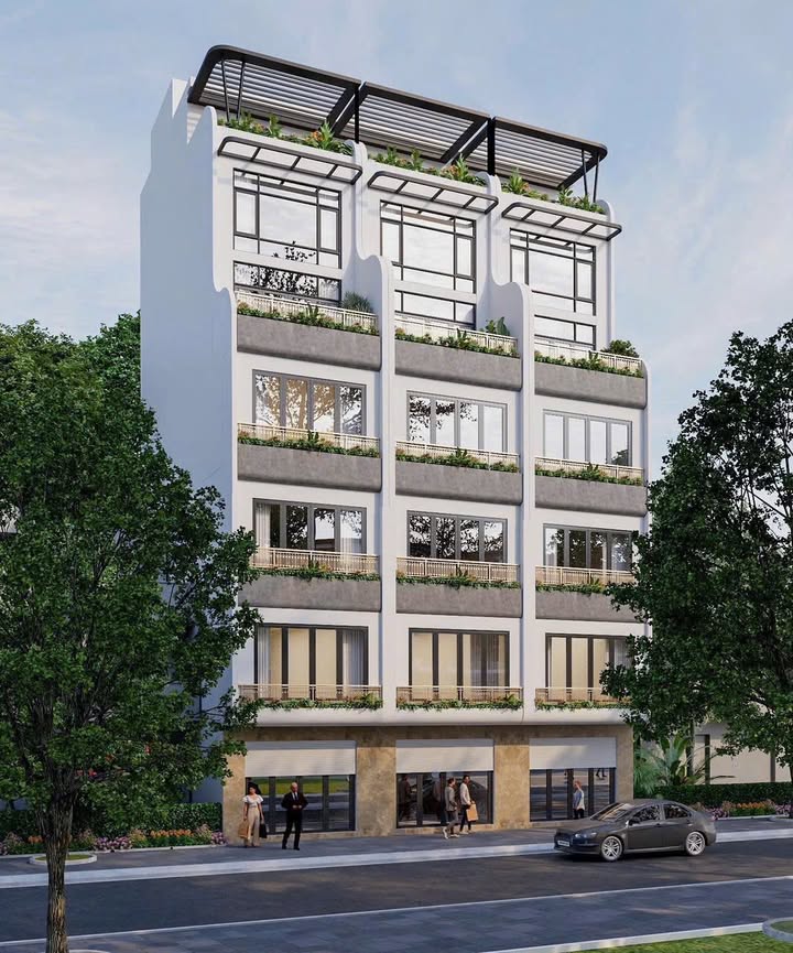 Nhà xây mới 7 tầng Nguyễn Văn Cừ, Gia Thụy 60m² giá 21 tỷ - Ô tô vào nhà!