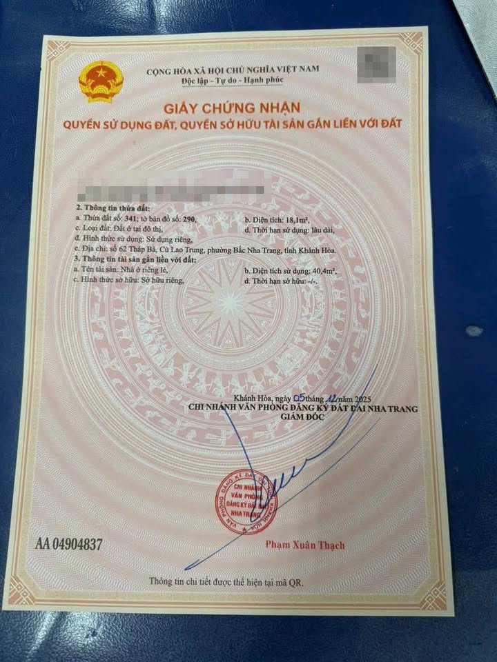 Nhà 4 tầng mặt tiền Tháp Bà, Nha Trang 18m² giá 3.98 tỷ - Kinh doanh sầm uất!