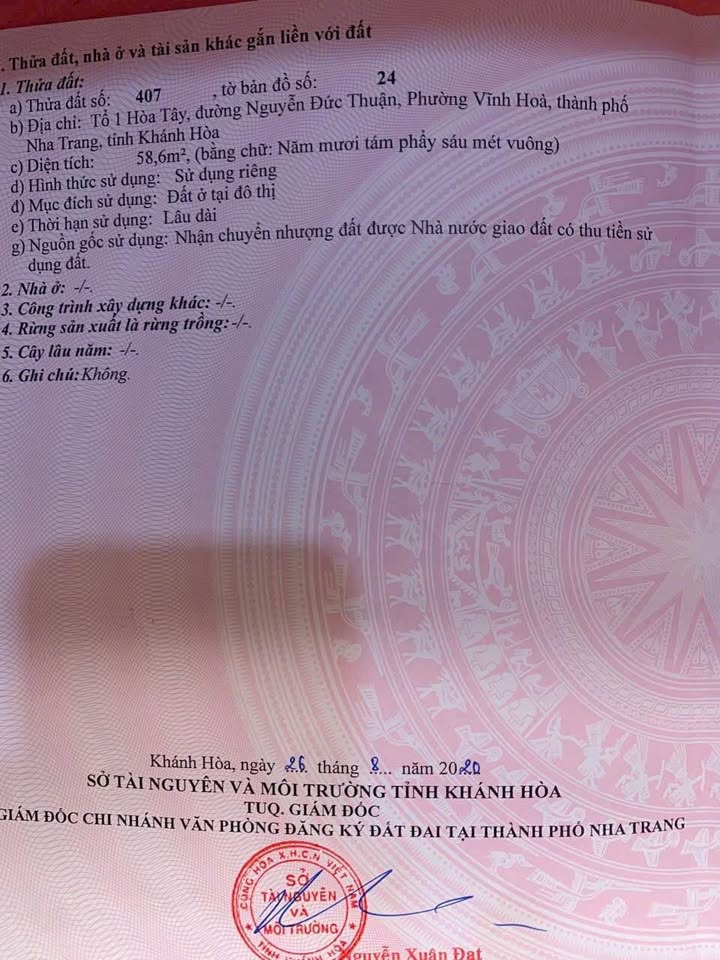 Đất nền Nguyễn Đức Thuận, Tân Bình 58.6m² giá 2.35 tỷ - Đường ô tô, đầu tư sinh lời!