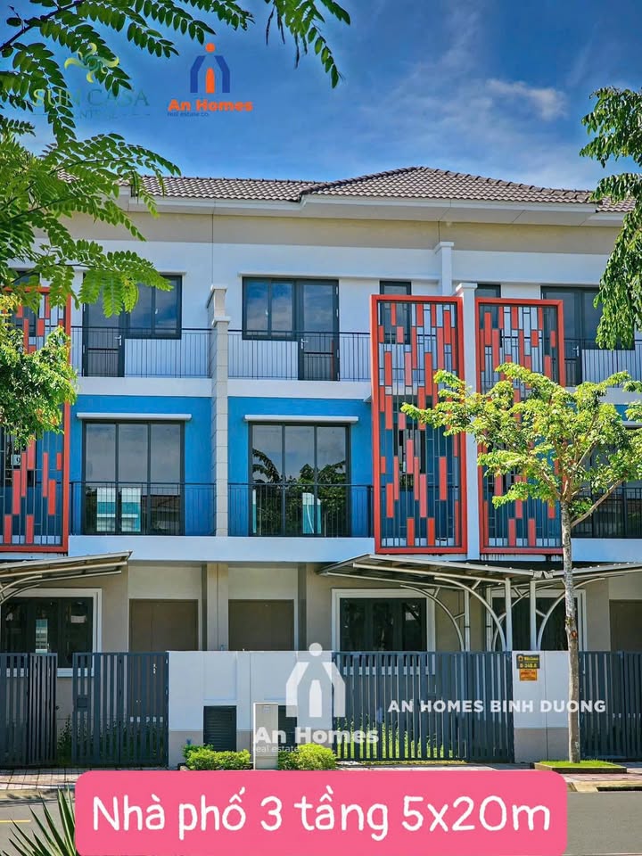 Townhouse Sun Casa Central Tân Uyên 100m² giá 1.2 tỷ - Hàng hiếm, thanh toán linh hoạt!