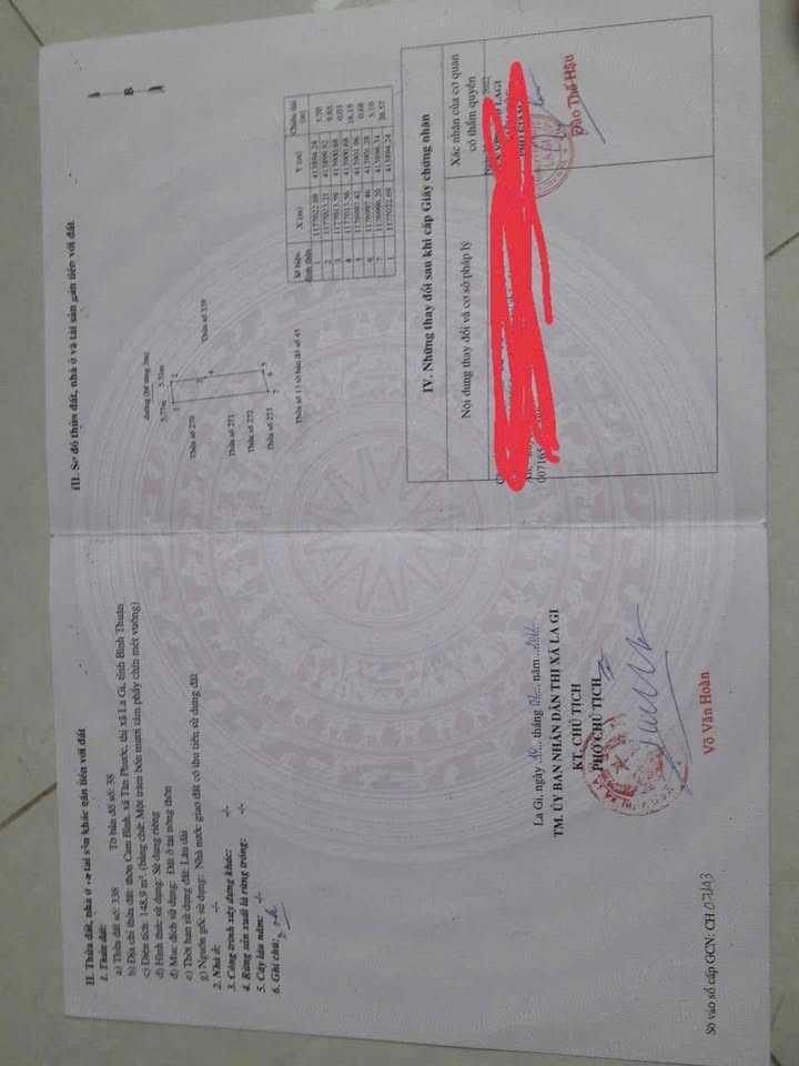 Đất nền mặt tiền Tân Phước, Hàm Tân 153.9m² giá 1.6 tỷ - Cần bán gấp!