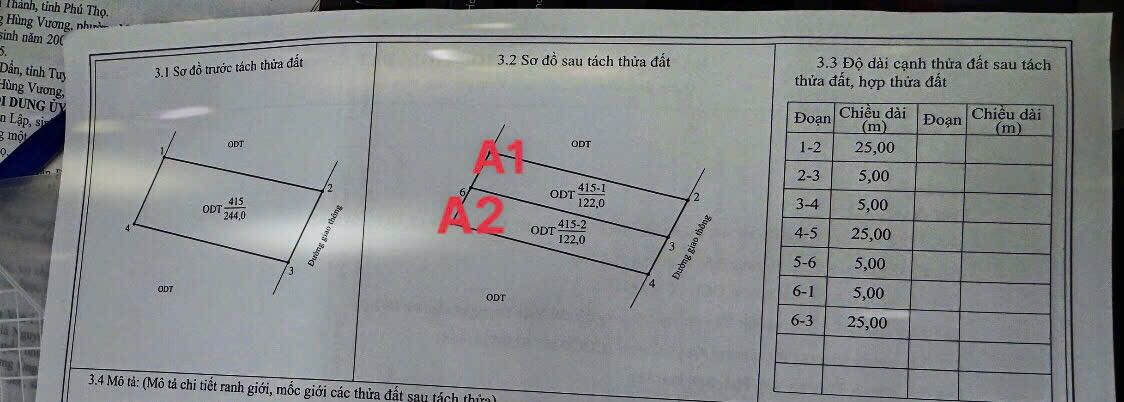 Đất nền Vân Phú, Việt Trì 122m² giá 2.4 tỷ - Ra hàng gấp!