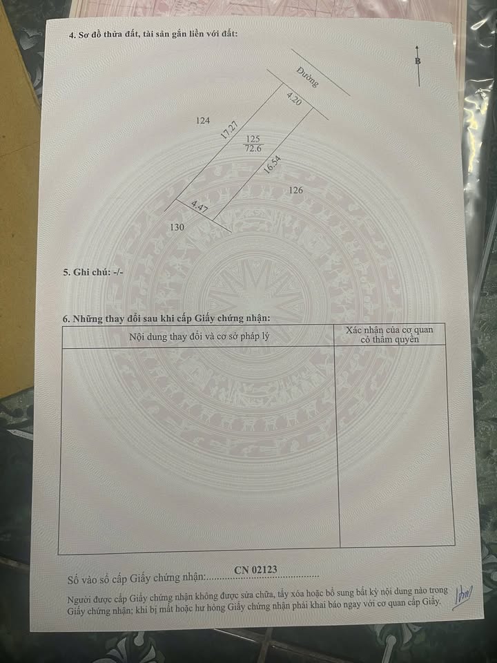 Đất nền Đông Tảo, Khoái Châu 72m² giá 1 tỷ - Gần chợ đầu mối đang thi công!