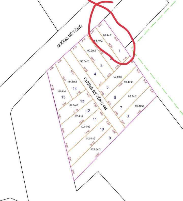 Đất nền thôn Đỉnh Dương, Lương Tài 88m² - Cơ hội đầu tư sinh lời hấp dẫn!