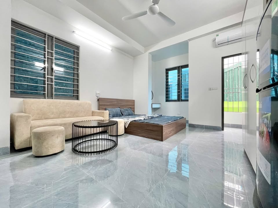 Căn hộ Kim Giang 30m² giá 4.3 triệu - Ban công thoáng mát, đầy đủ nội thất!