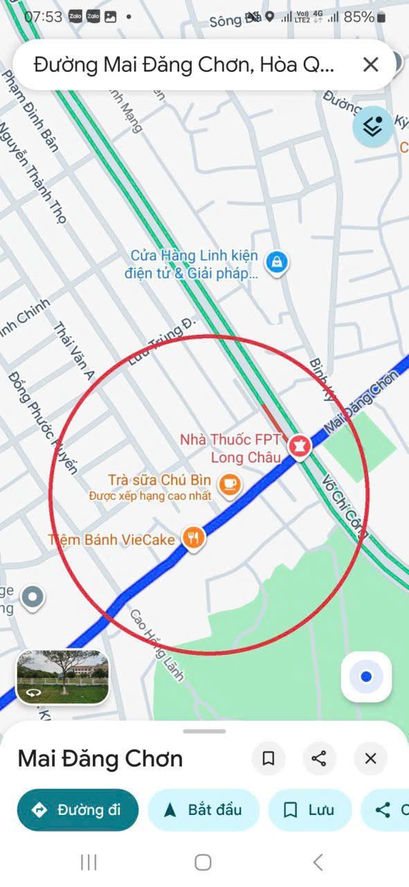 Đất nền Hòa Quý Đà Nẵng 170m² giá 4.5 tỷ - Gần Làng Đại học, đầu tư sinh lời!