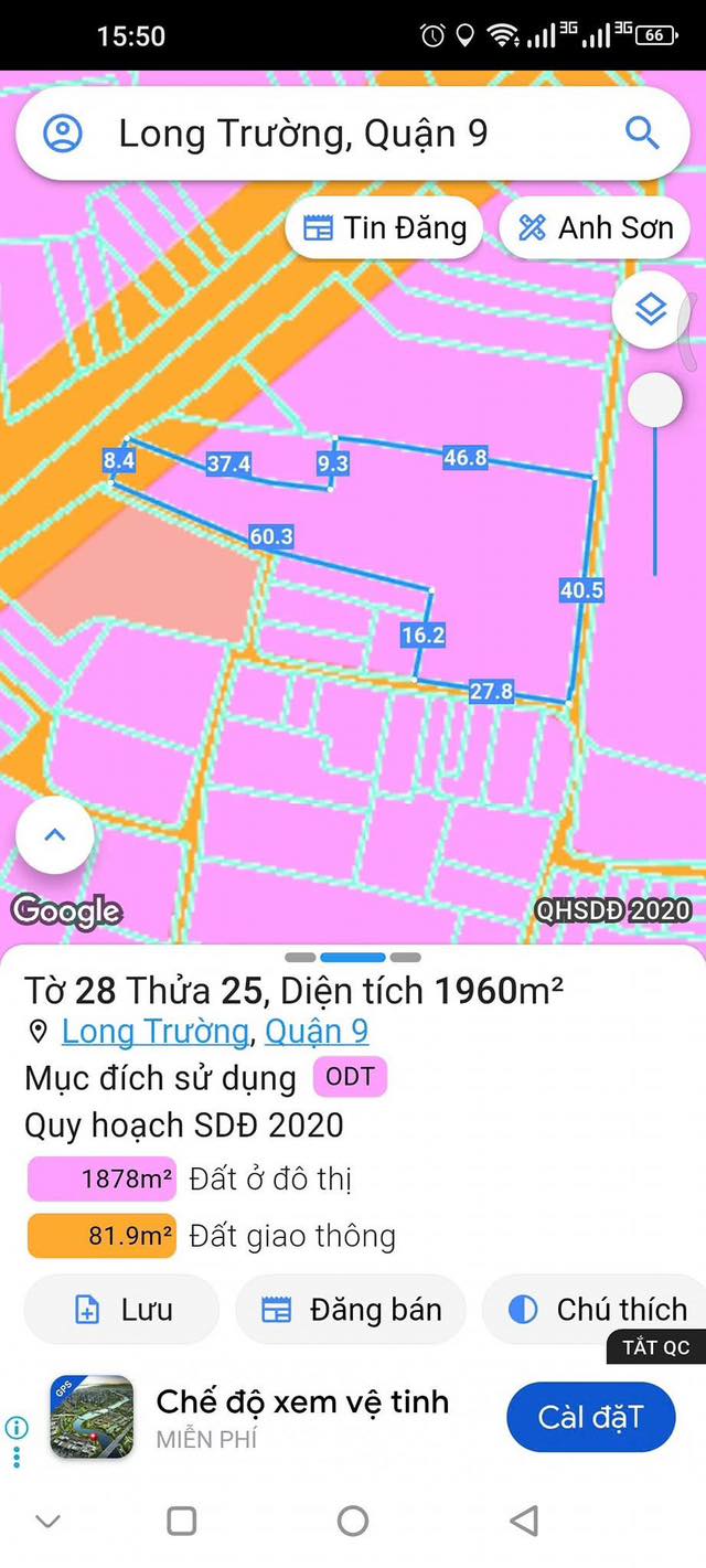 Đất 3 mặt tiền Nguyễn Duy Trinh, Thủ Đức 1865m² giá 108 tỷ - Cơ hội đầu tư hấp dẫn!