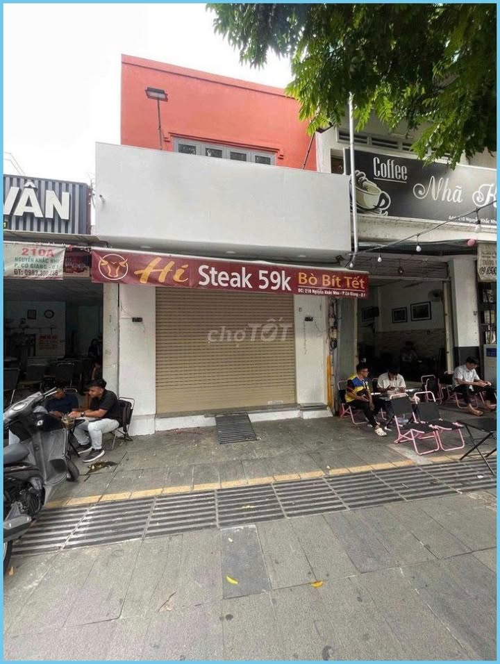 Nhà cho thuê mặt tiền đường Nguyễn Khắc Nhu, quận 1 - Diện tích 56m², giá chỉ 28 triệu/tháng!