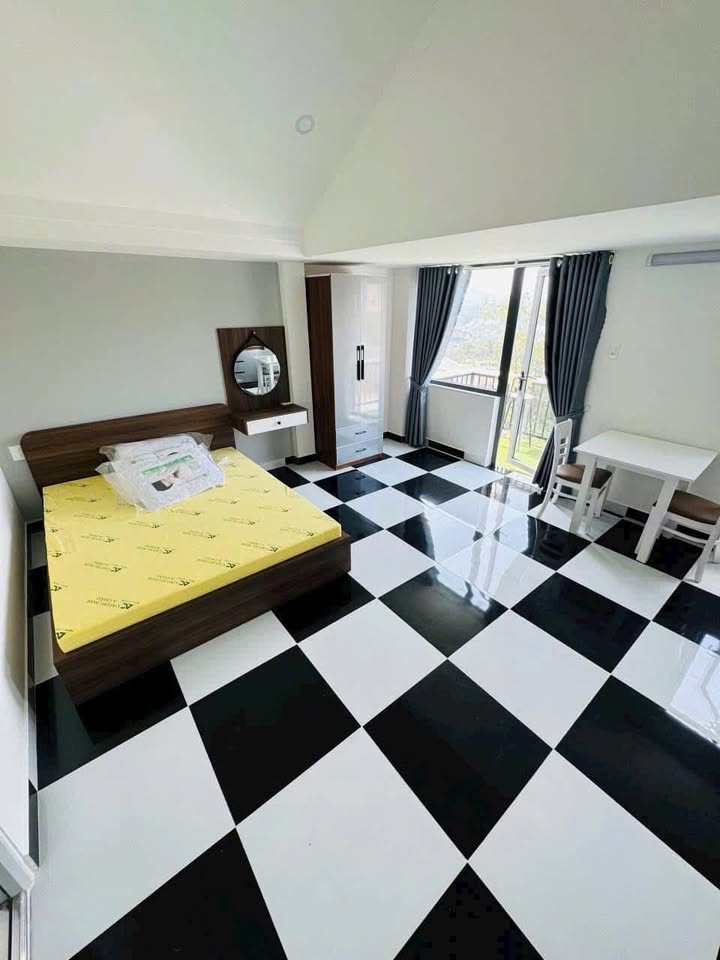 Cho thuê căn hộ studio Đường Ngô Thì Sỹ, Đà Lạt 1PN giá 5 triệu - Sẵn full nội thất!