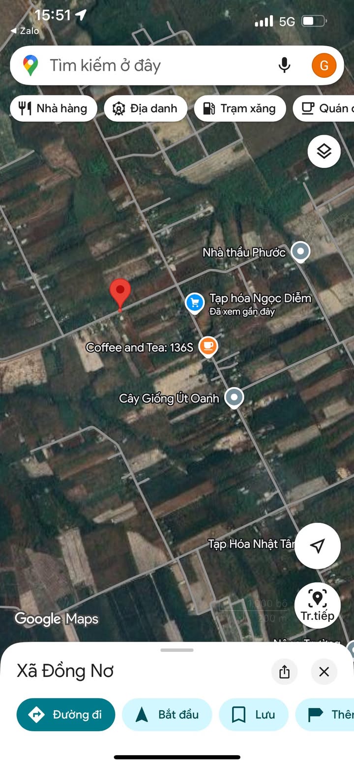 Đất nền Tân Hiệp, Hớn Quản 5000m² giá 820 triệu - Vị trí kinh doanh lý tưởng!