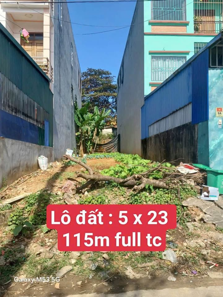Lô đất đường Lê Hữu Trác, Thịnh Đán 115m² giá 2 tỷ - Cơ hội vàng đầu tư!