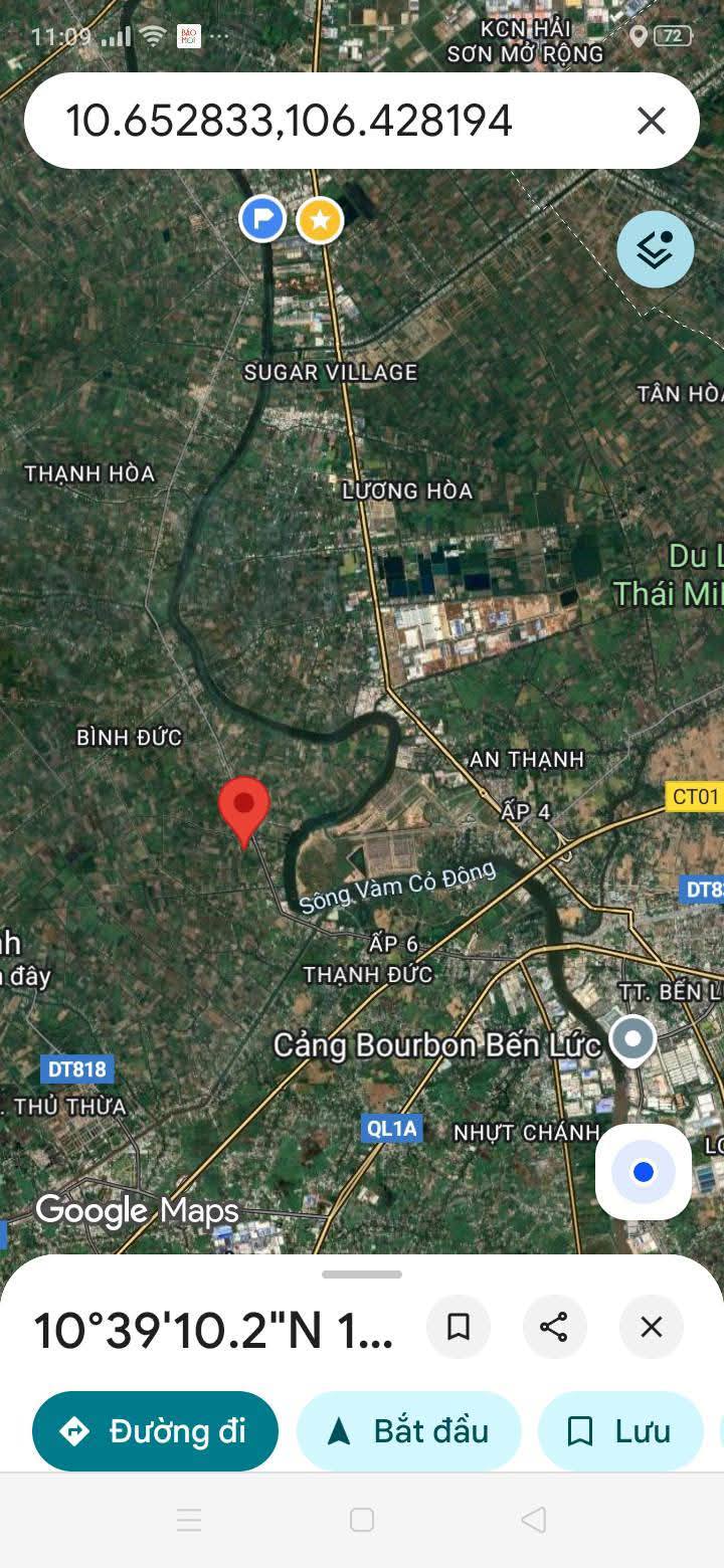 Đất vườn 1469m² tại xã Bình Đức, Bến Lức, Long An - Đầu tư sinh lời tuyệt vời!