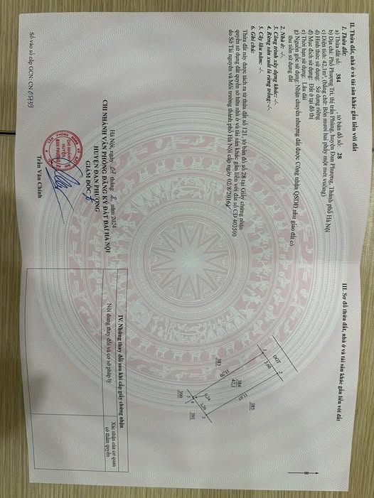 Nhà đẹp 4 tầng tại Thị trấn Phùng, 42m² - Sẵn sàng vào ở ngay!