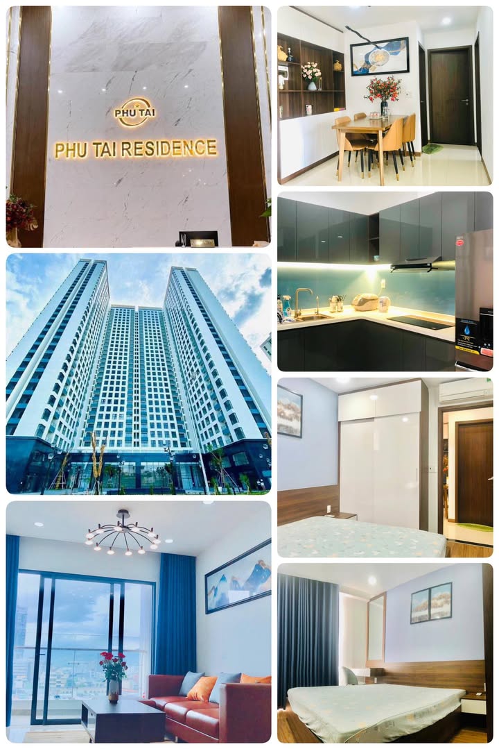 Căn hộ Phú Tài Residence Quy Nhơn 50m² giá chỉ 1.55 tỷ - Sổ hồng lâu dài!