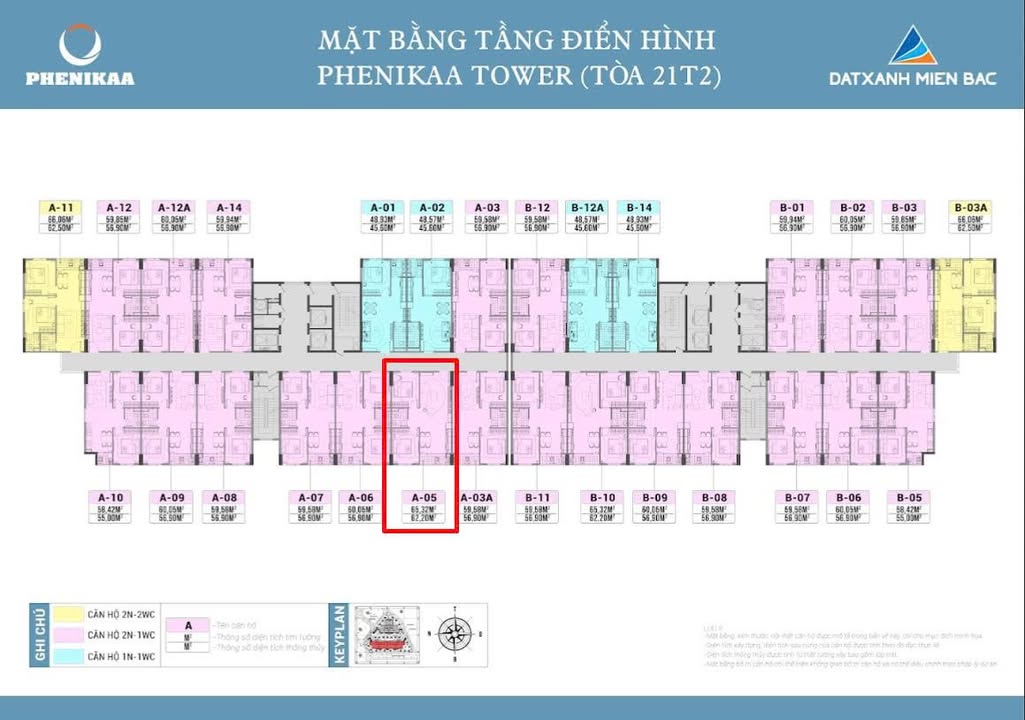 Chung cư Phenikaa Hòa Lạc Thạch Thất 46m² giá 2.208 tỷ - Sẵn sàng bàn giao Quý 2/2027!