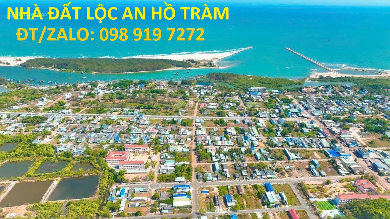 Đất nền Lộc An - Hồ Tràm 168m² giá 2.25 tỷ - Hướng biển, cơ hội vàng đầu tư!