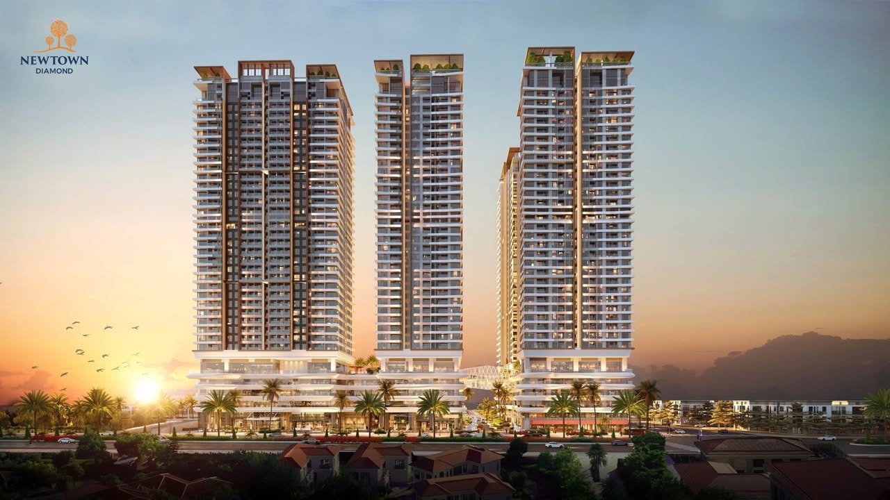 Căn hộ Newtown Diamond Đà Nẵng 14.700m² - Đầu tư đẳng cấp bên sân golf quốc tế!
