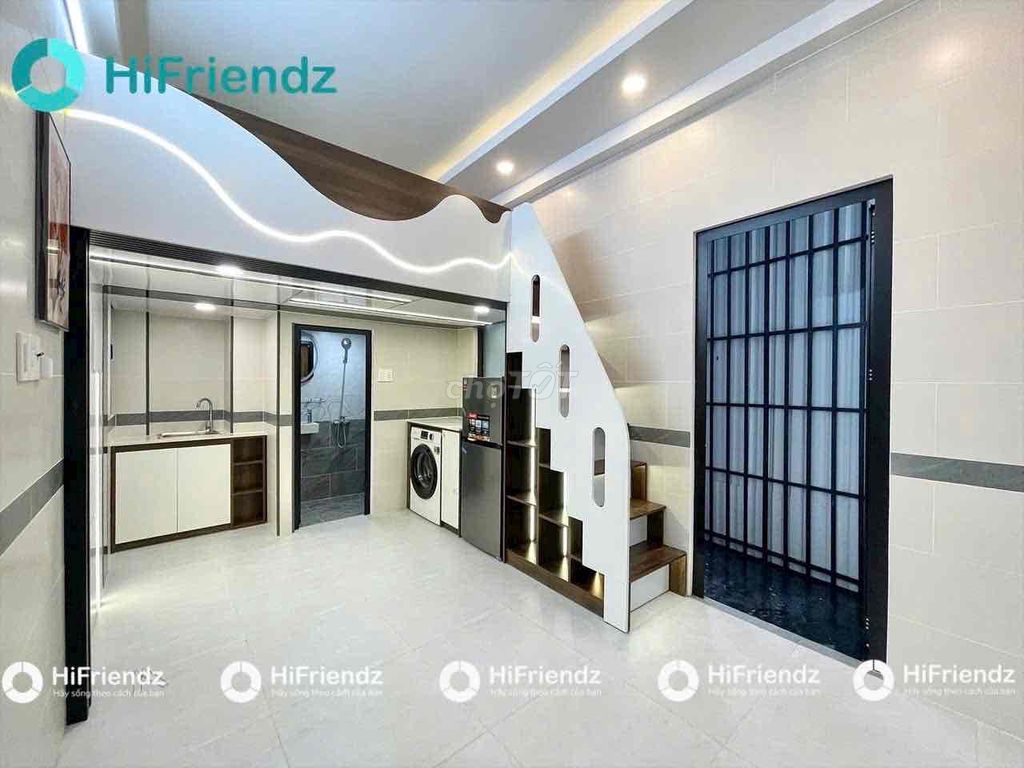 Phòng trọ có gác Quận 6, 25m² giá 5 triệu - Nội thất đầy đủ, giờ giấc tự do!