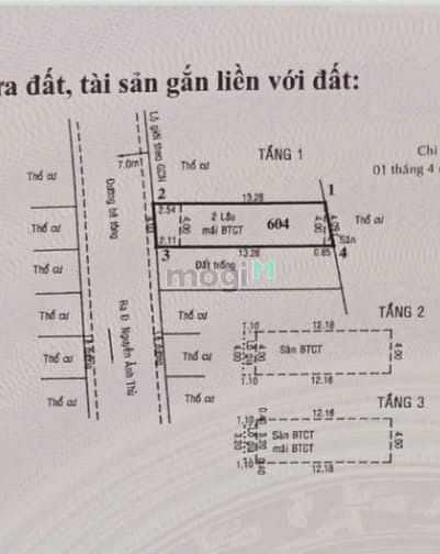 Bán nhà đường 7m Hiệp Thành Q12, 4PN, sổ riêng, giá 5 tỷ 9