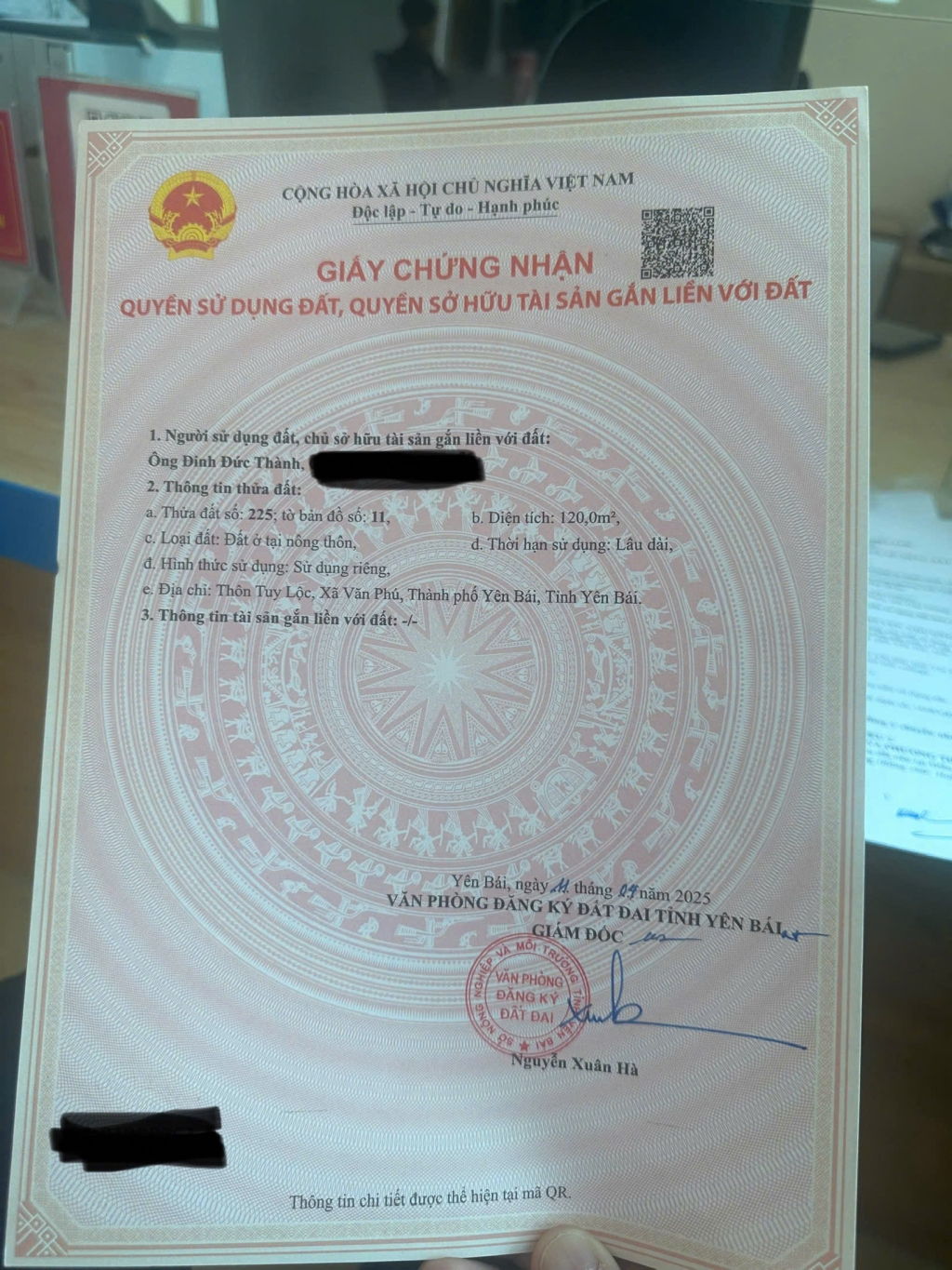 Bán lô đất nền 2 mặt tiền 120m² giá 3.5 tỷ - Cửa ngõ trung tâm Yên Bái!